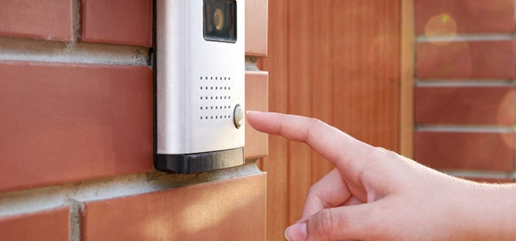 apartment door buzzer installation in Highland
