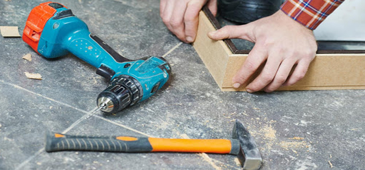 broken door frame repair Highland